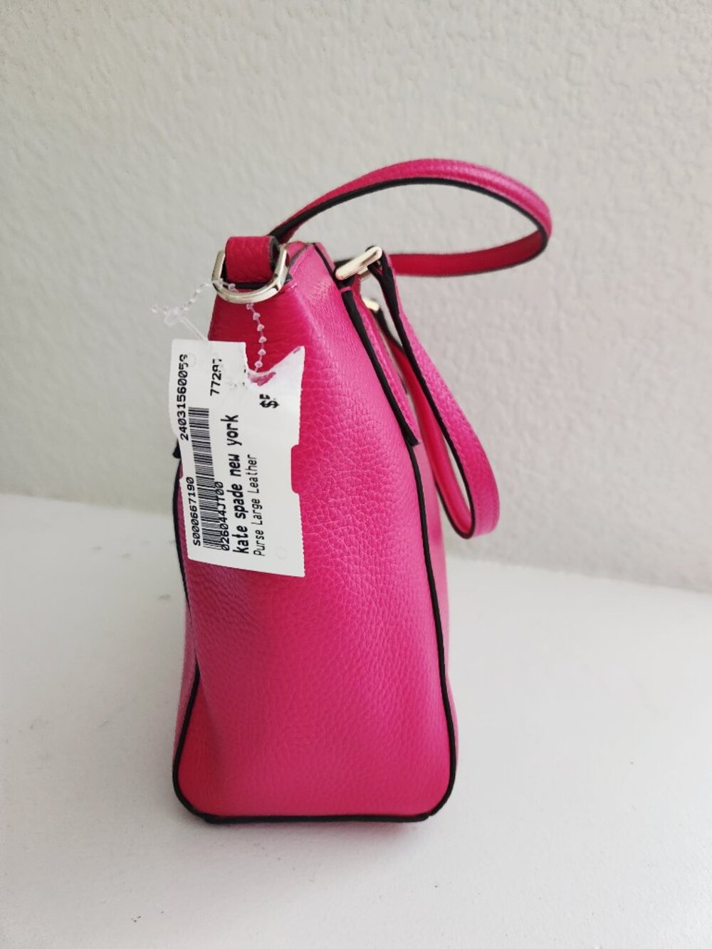 Nwt Kate Spade NY Pink Leather Shoulder Bag Purse - Picture 5 of 15